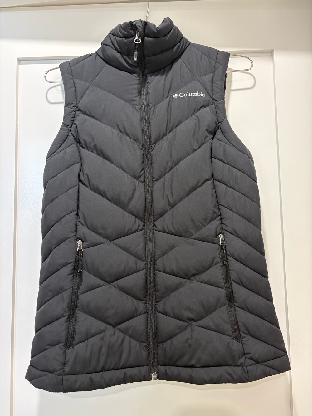 Columbia Omni-Heat Black Insulated Vest Women’s Small